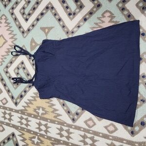 Lottie moss blue pinstripe dress